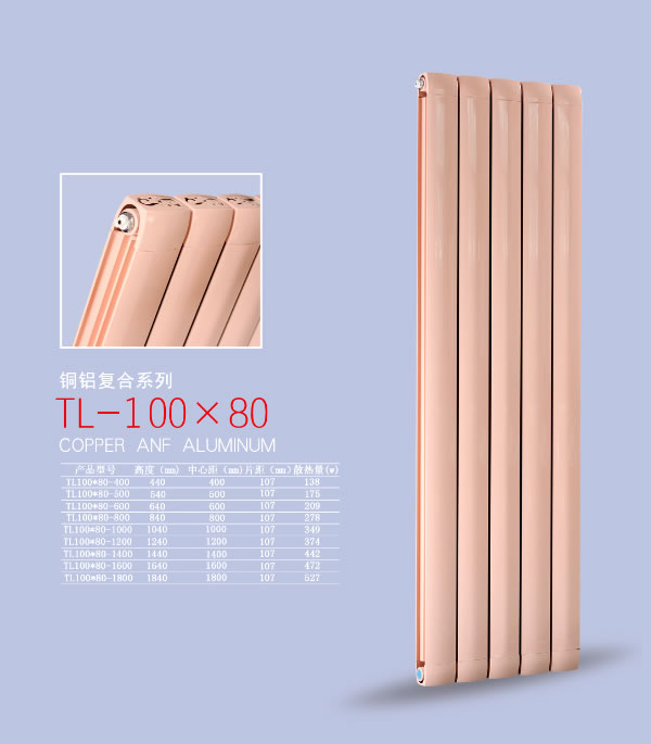 TL-100&80?銅鋁復合散熱器